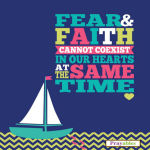 fear & faith quote