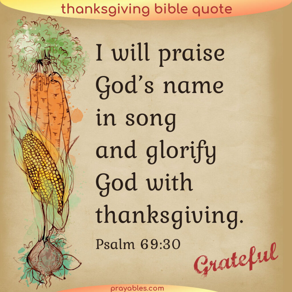 Bible Psalm 69 30 Prayables