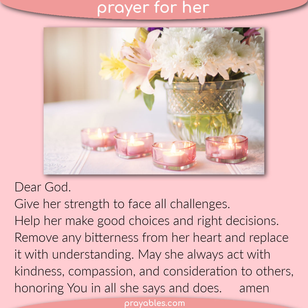 Prayer: For Her - Prayables