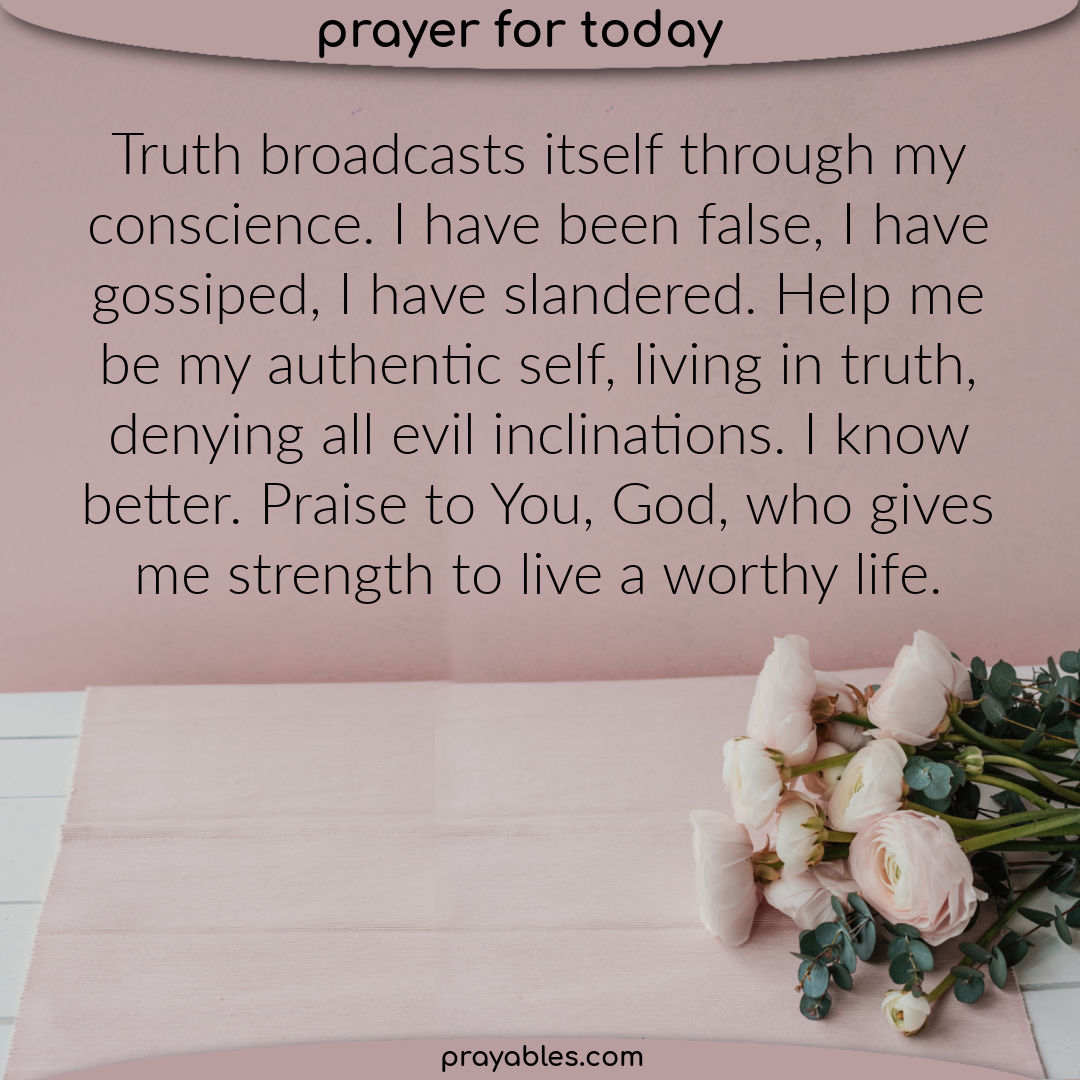 Prayer: Living in Truth - Prayables