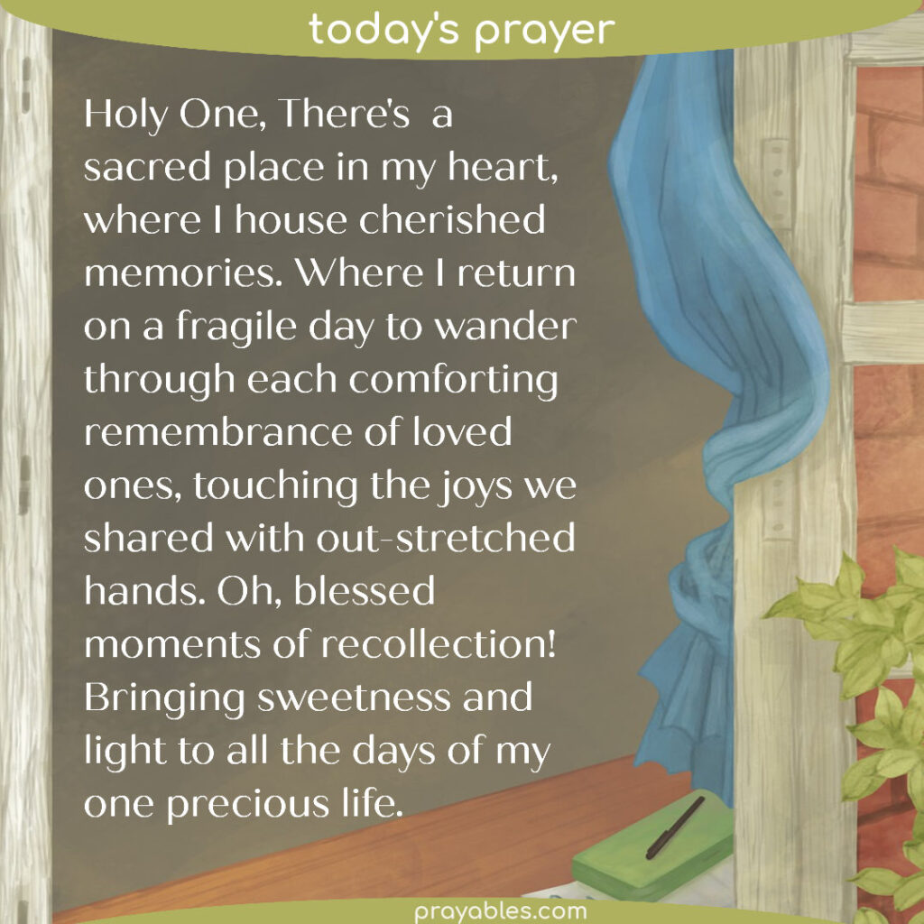 Prayer Cherished Memories Prayables