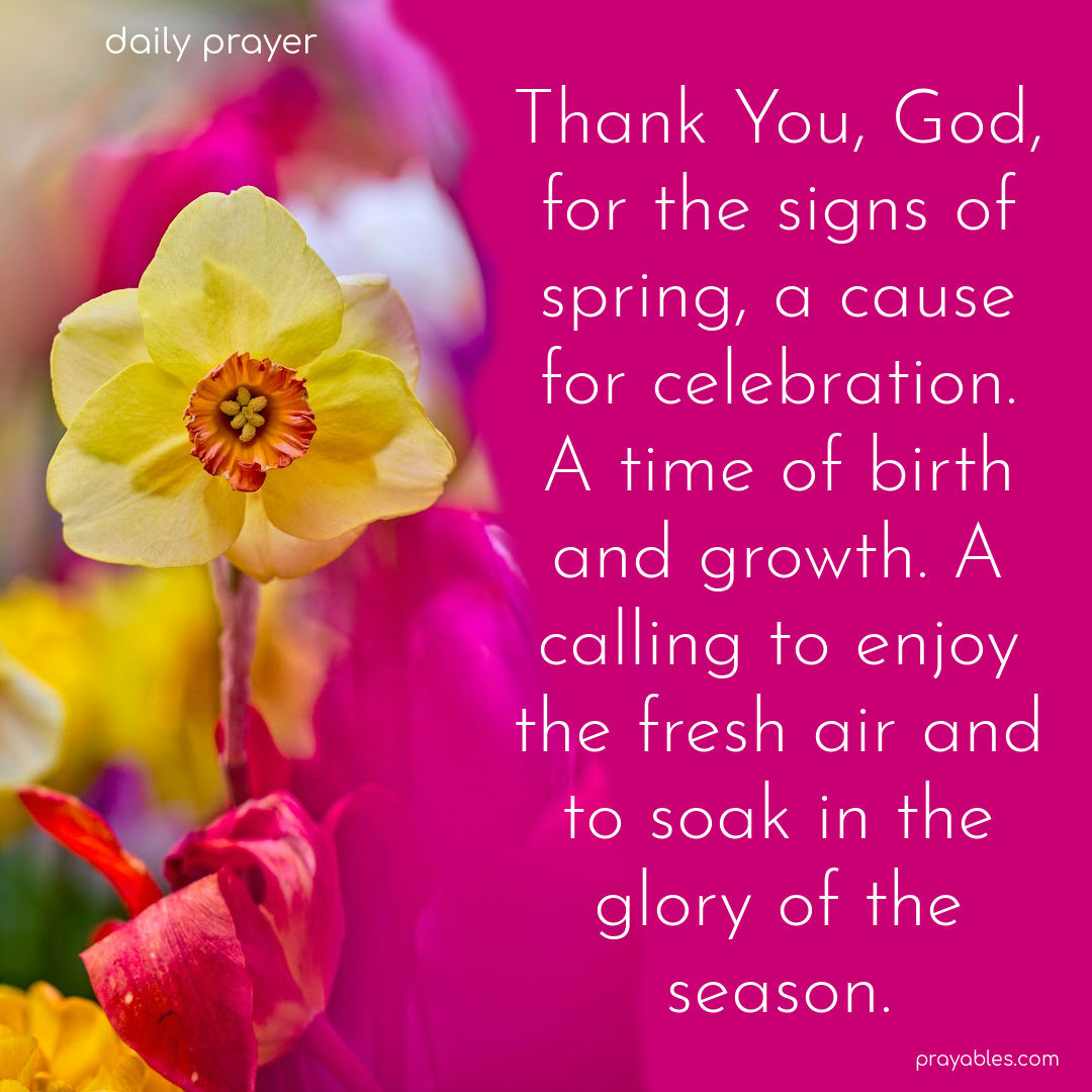 Powerpoint Spring Prayer Request Prayer: Spring Calling - Prayables
