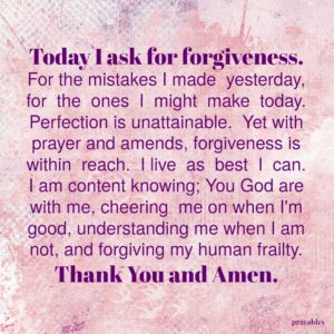 Prayer: Forgiveness Within Reach - Prayables