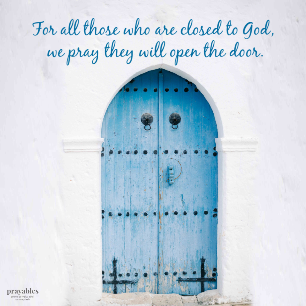 Prayer: Open the Door - Prayables