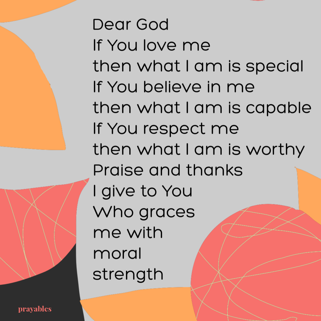 Prayer Moral Strength Prayables
