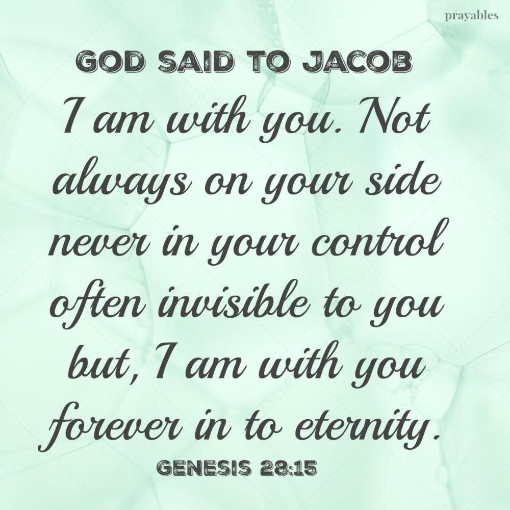 Blessing: God on My Side - Prayables