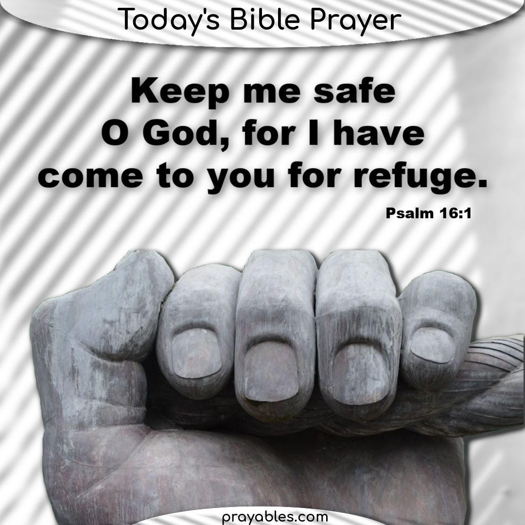 Bible psalm 16 1 prayables