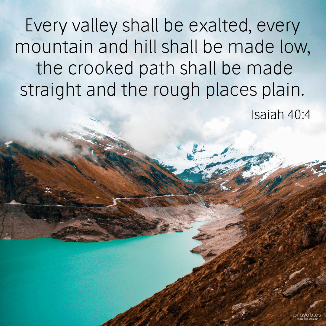 Bible Isaiah 40 4 Prayables