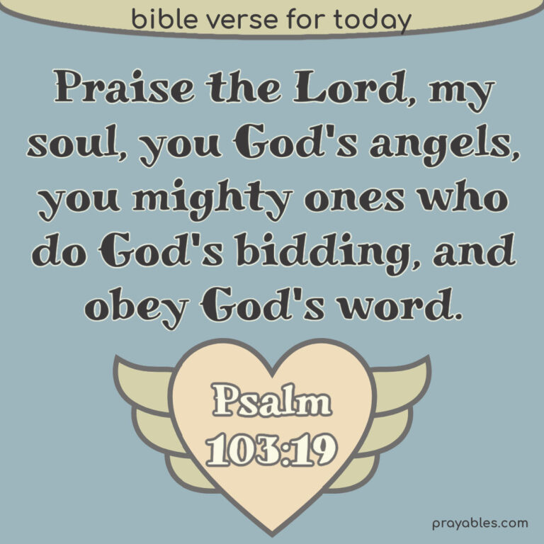 Bible Psalm 103 19 Prayables
