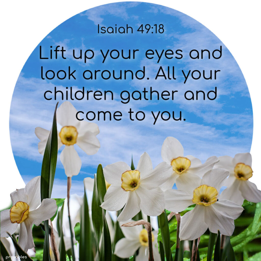 Bible Isaiah 49 18 Prayables