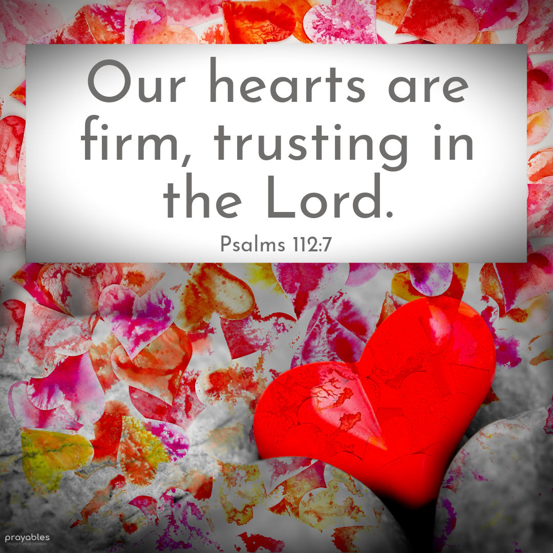 Bible Psalms 112 7 Prayables