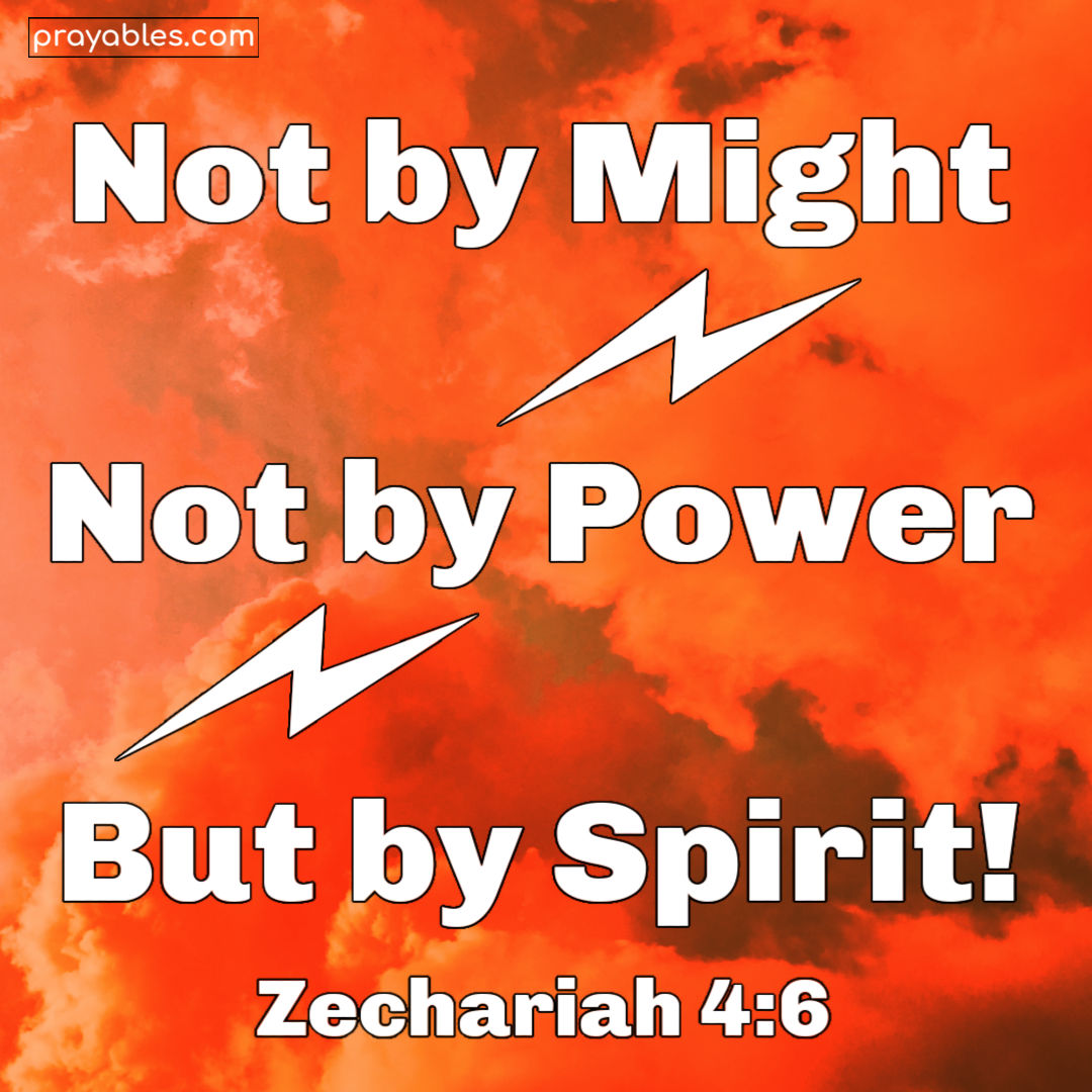 Bible Zechariah 46 Prayables