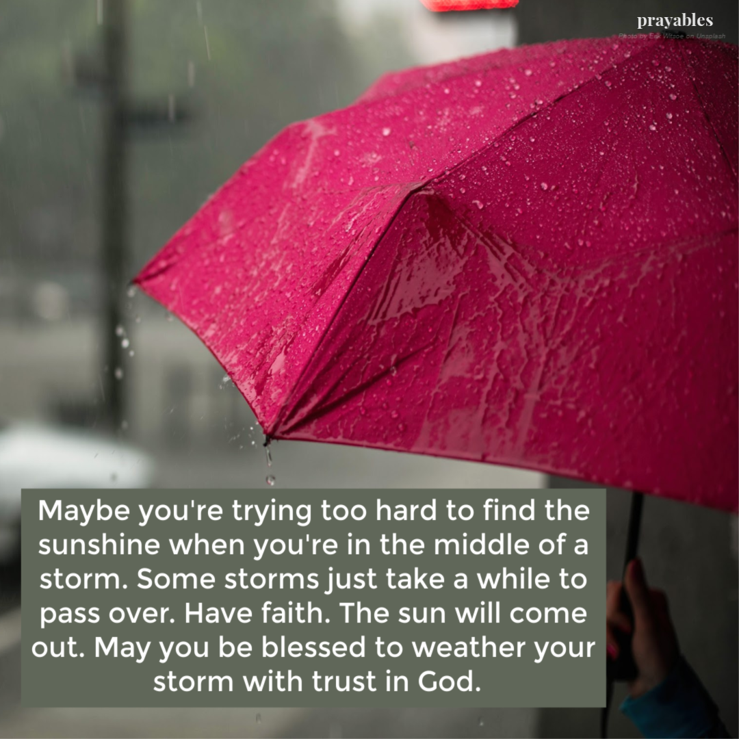 Blessing: Weathering the Storm - Prayables, image size:1080x1080