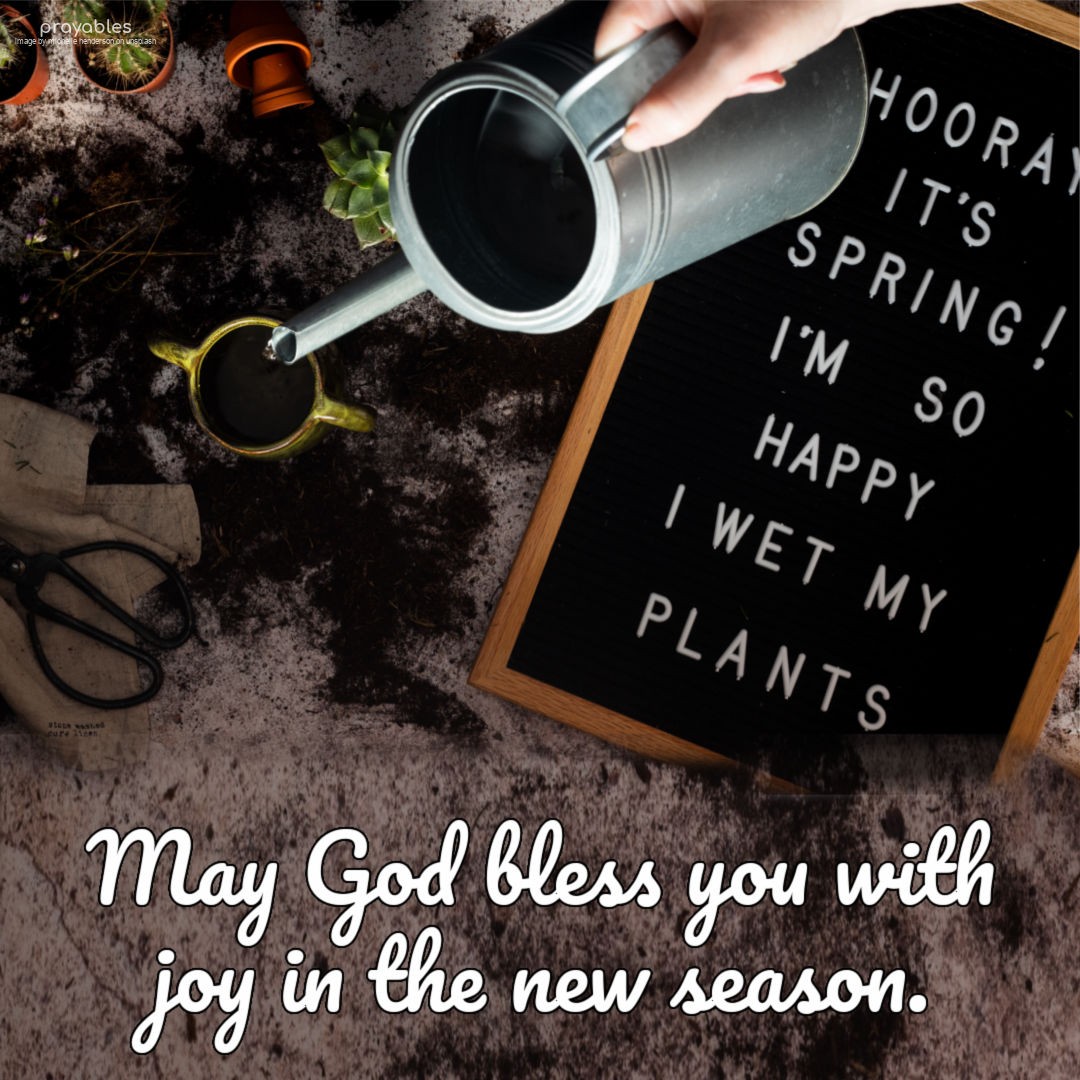 Blessing: Spring Joy - Prayables