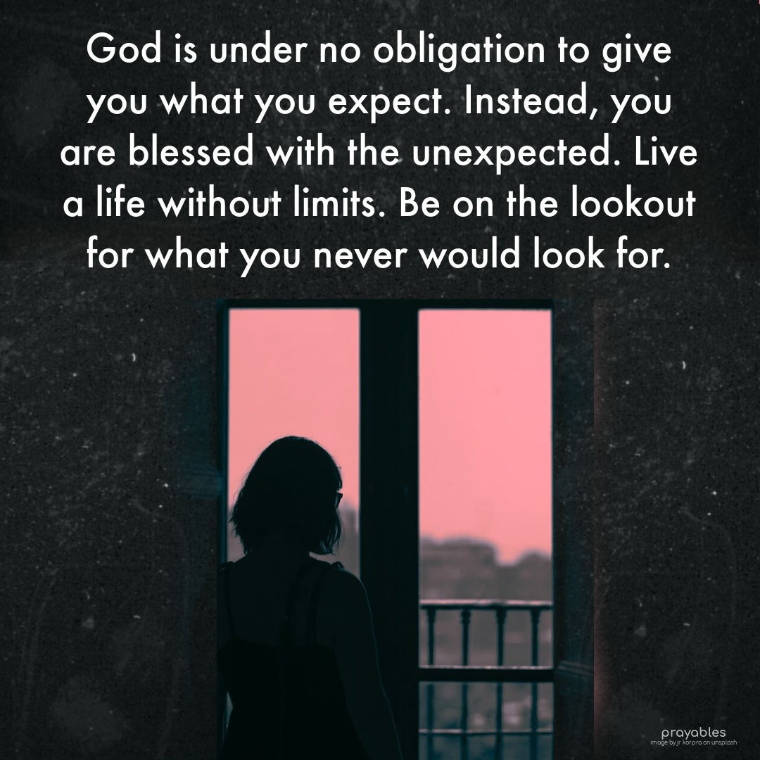 Blessing: Unexpected - Prayables