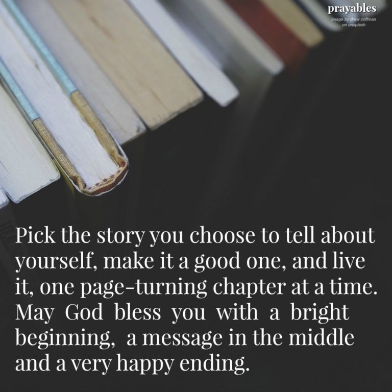 Blessing: Your Story – Prayables