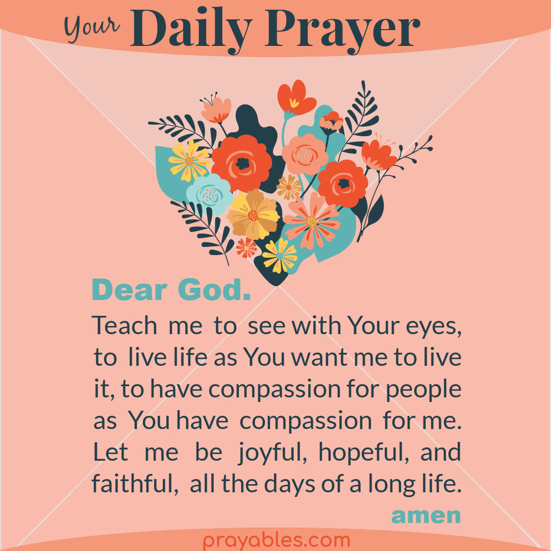 Prayer: Live Life as You - Prayables