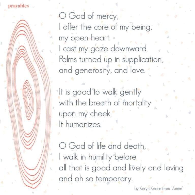 Prayer: God of Mercy - Prayables