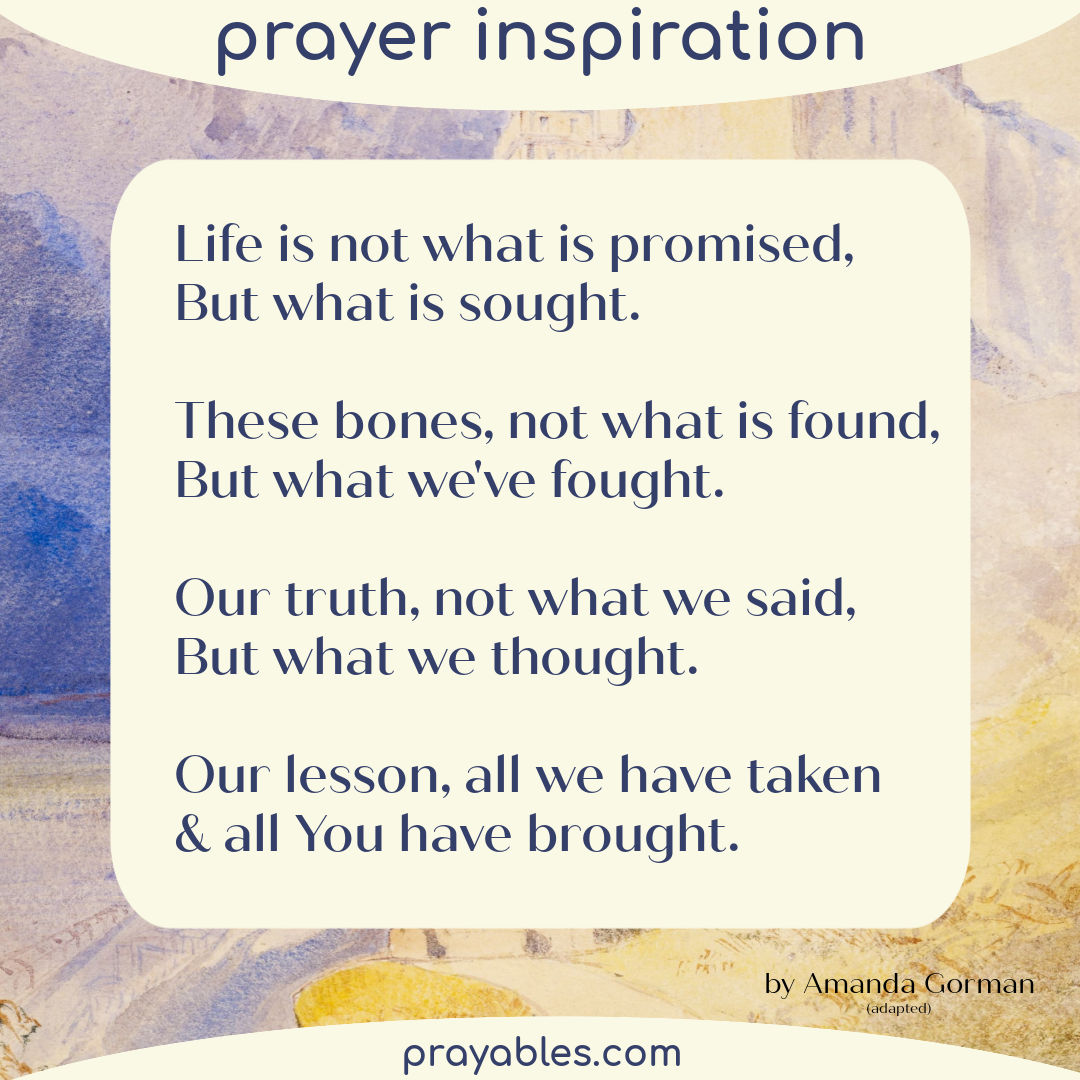 Prayer: Life - Prayables