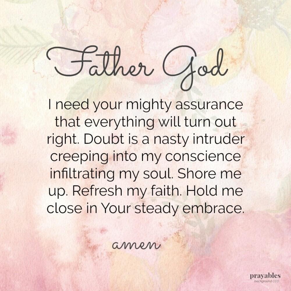 Prayer: Mighty Assurance - Prayables