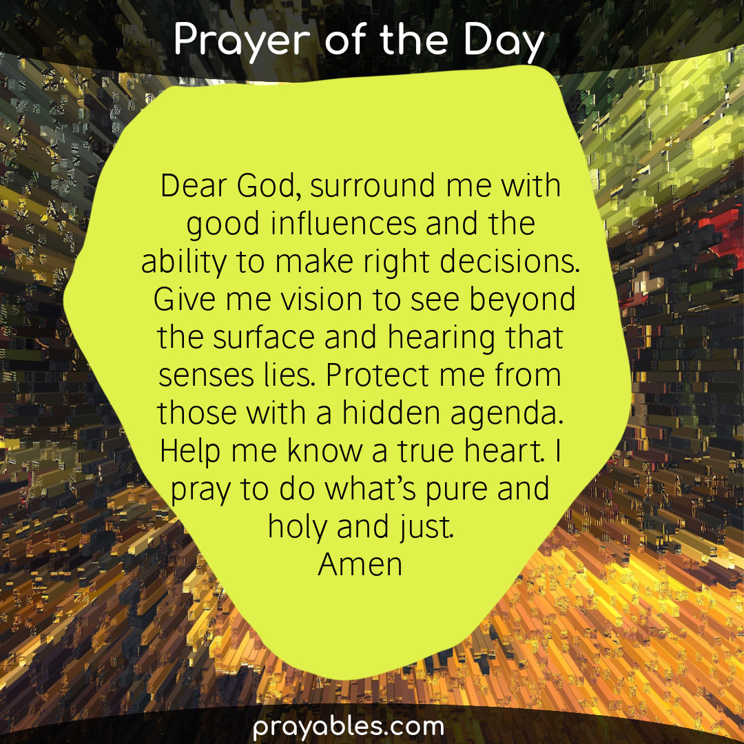 Prayer: Surround Me - Prayables