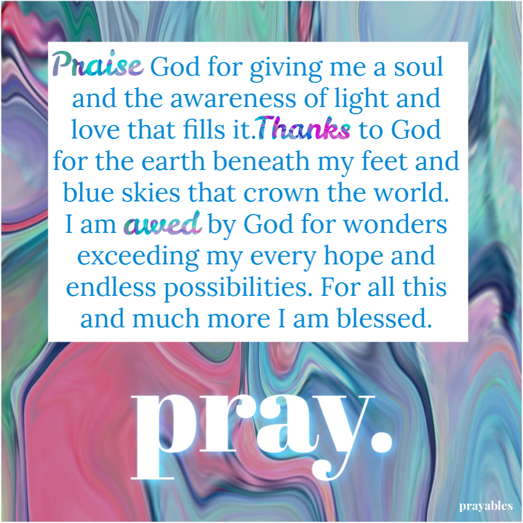 Prayer: Much More I am Blessed - Prayables