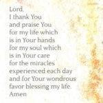 Prayer: For Blessing My Life - Prayables