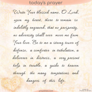 Prayer: Blessed Name - Prayables