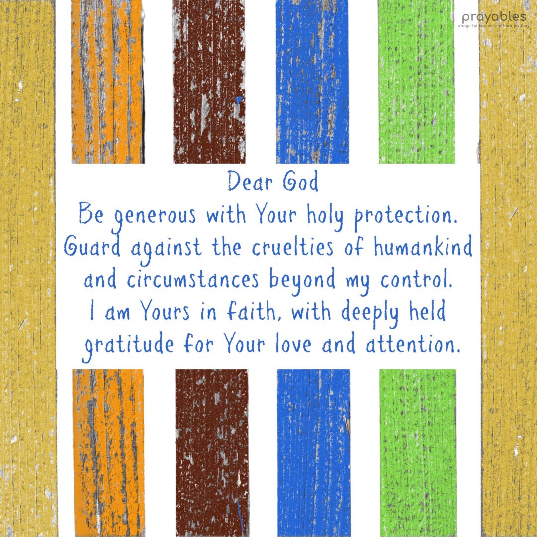 Prayer: Protection - Prayables