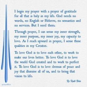 Prayer: To Love God - Prayables