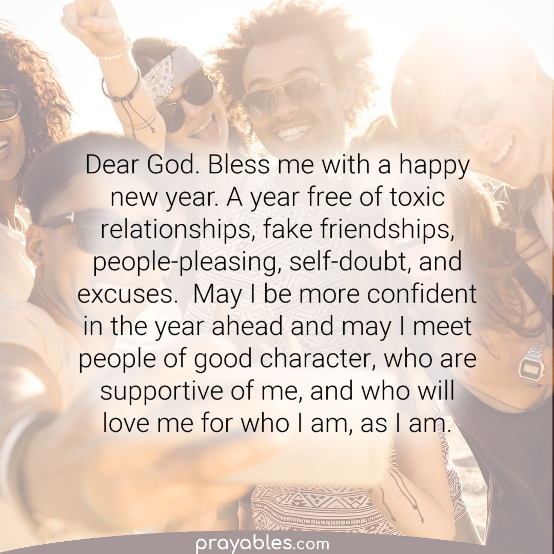 Prayer: New Year Relationships - Prayables