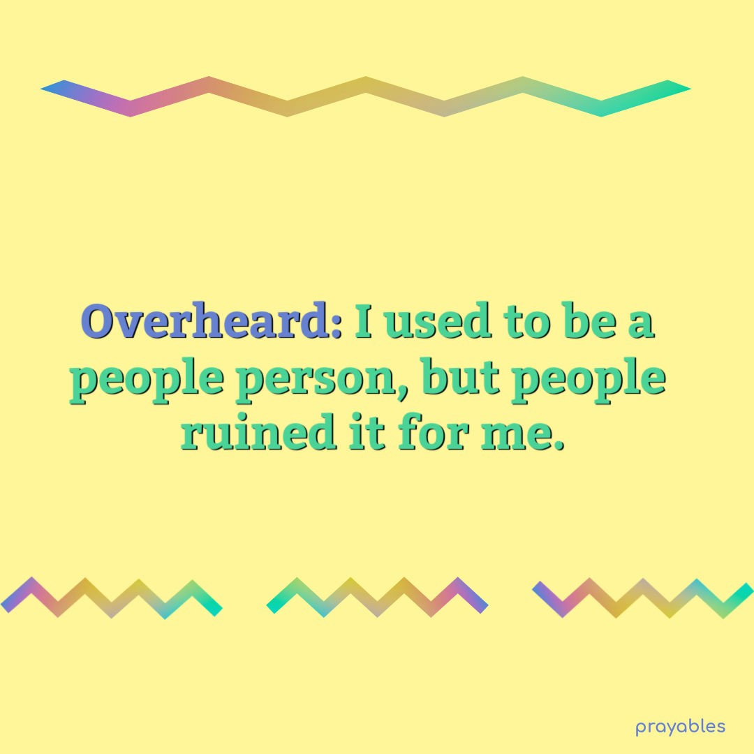 Quote: People Person - Prayables, image size:1080x1080